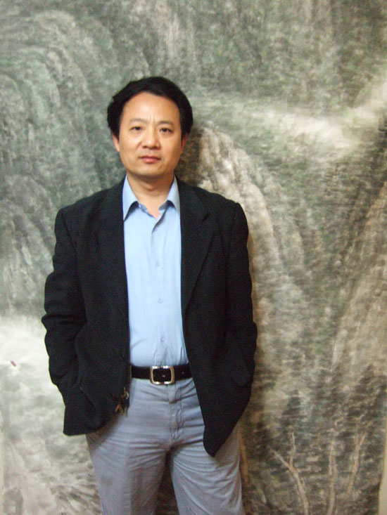 海派山水画家柴聪