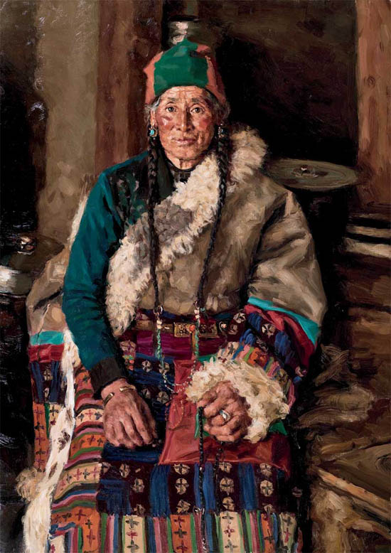 冬日盛装 130x95cm2015年